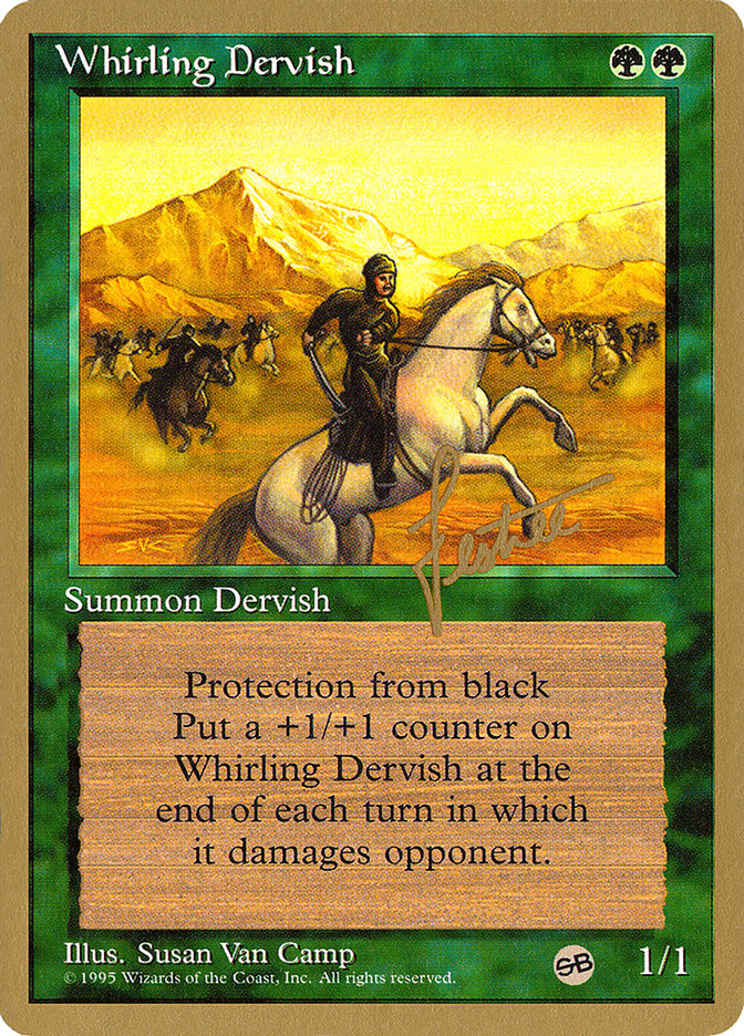 Whirling Dervish (Bertrand Lestree) (SB) [Pro Tour Collector Set] | Fandemonia Ltd