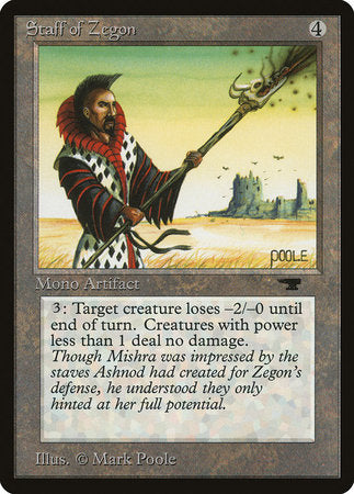 Staff of Zegon [Antiquities] | Fandemonia Ltd
