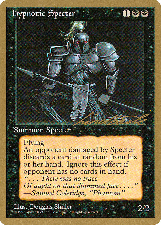 Hypnotic Specter (Leon Lindback) [Pro Tour Collector Set] | Fandemonia Ltd