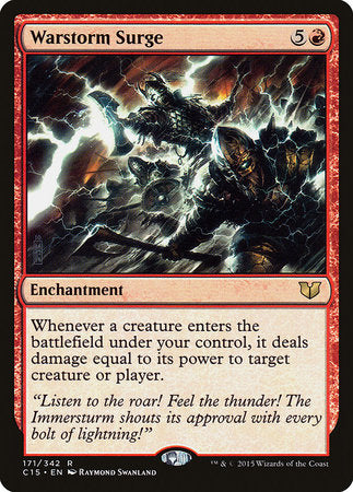 Warstorm Surge [Commander 2015] | Fandemonia Ltd