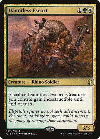 Dauntless Escort [Commander 2016] | Fandemonia Ltd