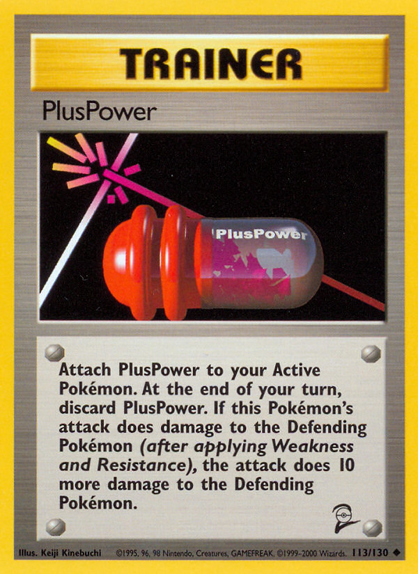 PlusPower (113/130) [Base Set 2] | Fandemonia Ltd