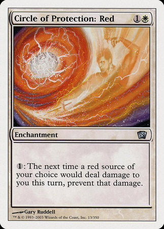 Circle of Protection: Red [Eighth Edition] | Fandemonia Ltd