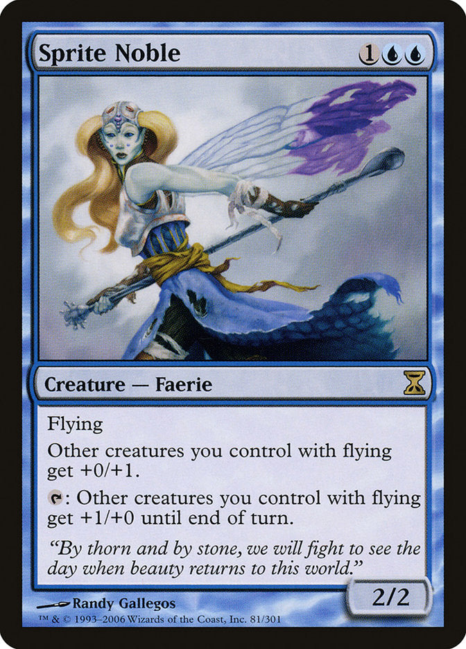 Sprite Noble [Time Spiral] | Fandemonia Ltd