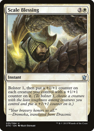 Scale Blessing [Dragons of Tarkir] | Fandemonia Ltd