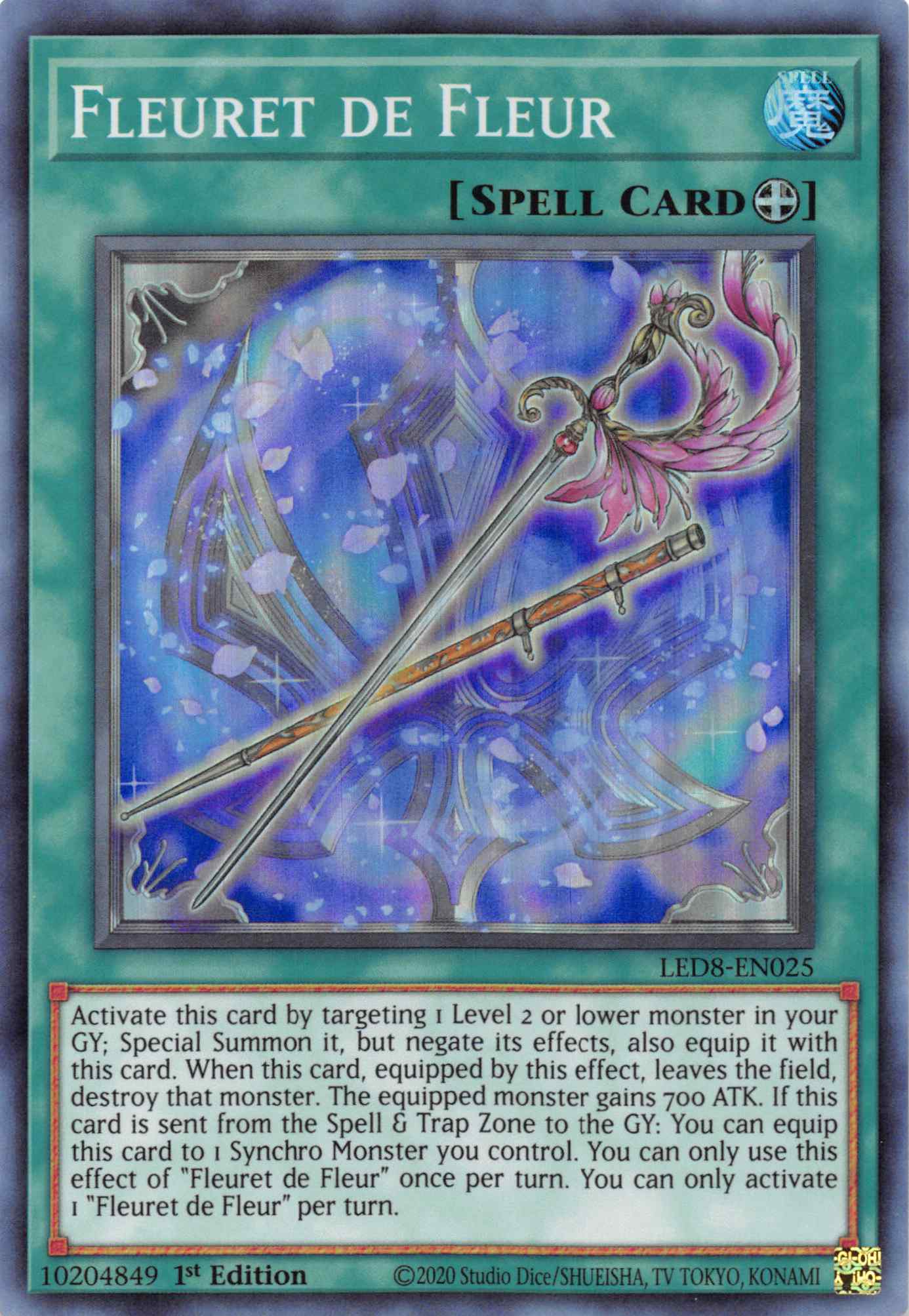 Fleuret de Fleur [LED8-EN025] Super Rare | Fandemonia Ltd