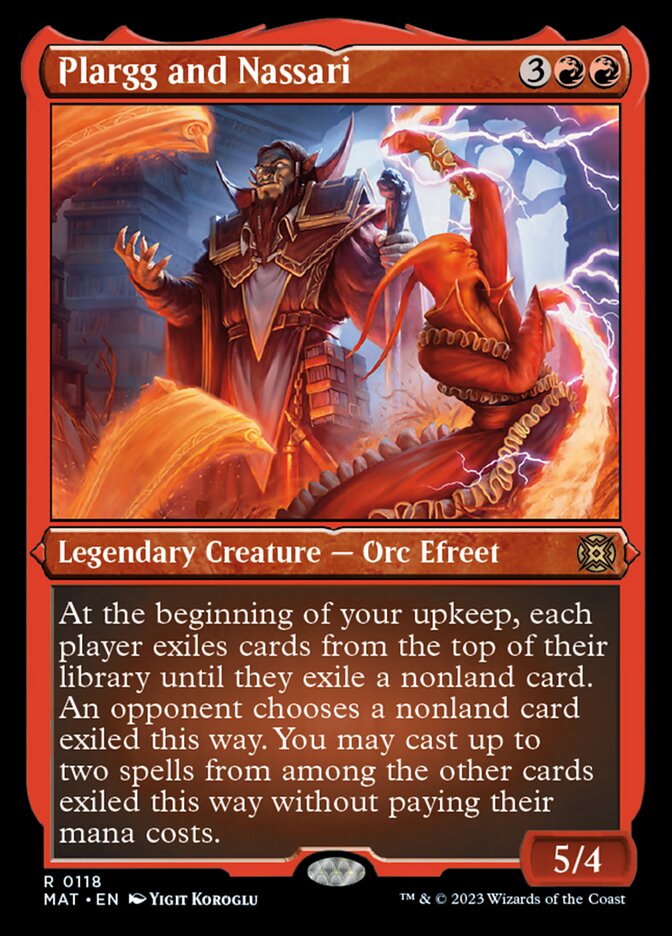Plargg and Nassari (Foil Etched) [March of the Machine: The Aftermath] | Fandemonia Ltd