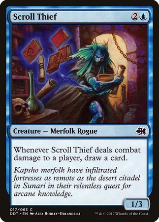 Scroll Thief [Duel Decks: Merfolk vs. Goblins] | Fandemonia Ltd