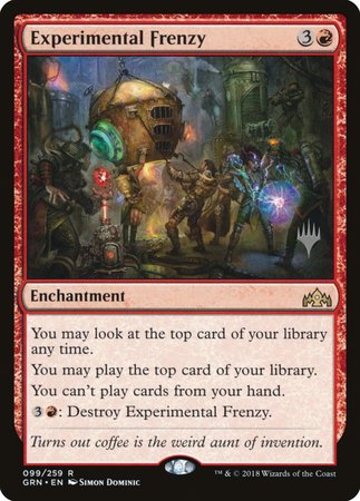 Experimental Frenzy [Guilds of Ravnica Promos] | Fandemonia Ltd