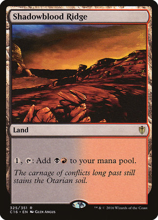 Shadowblood Ridge [Commander 2016] | Fandemonia Ltd