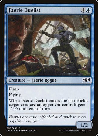 Faerie Duelist [Ravnica Allegiance] | Fandemonia Ltd