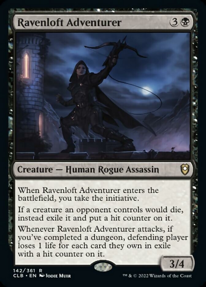 Ravenloft Adventurer [Commander Legends: Battle for Baldur's Gate] | Fandemonia Ltd