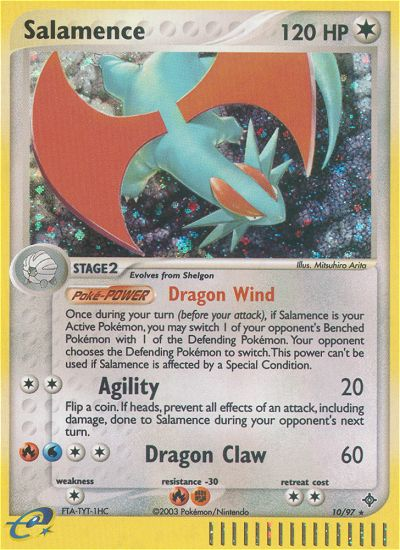 Salamence (10/97) [EX: Dragon] | Fandemonia Ltd