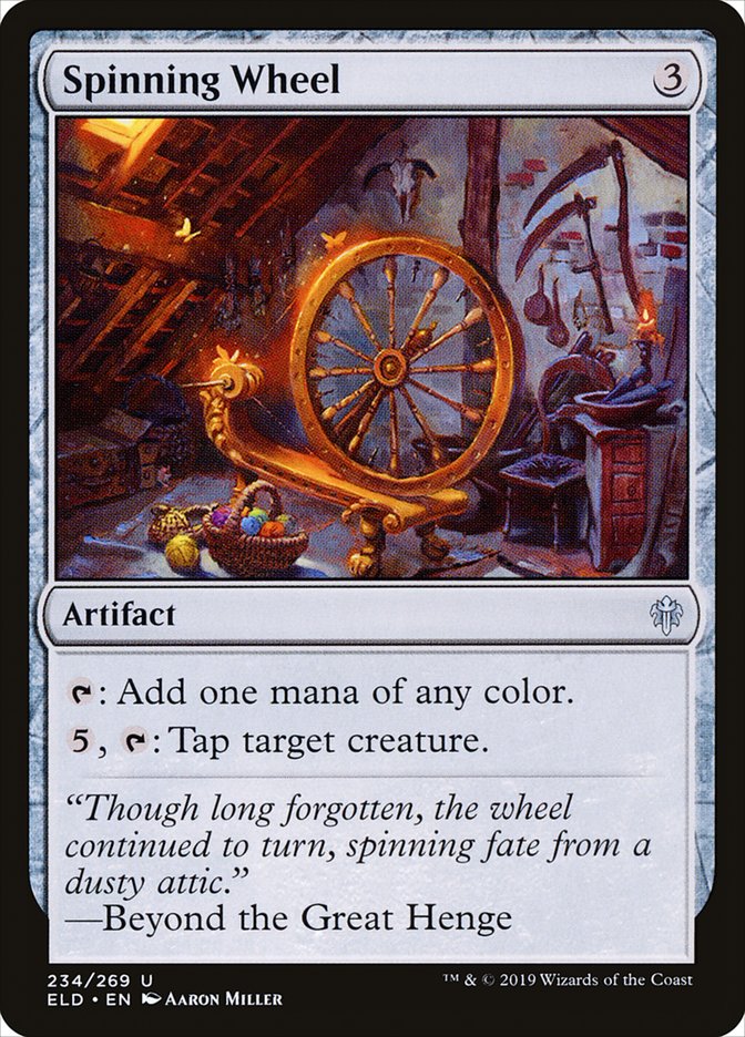 Spinning Wheel [Throne of Eldraine] | Fandemonia Ltd