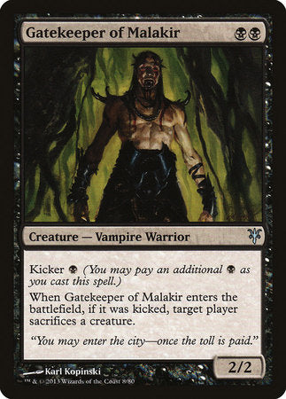 Gatekeeper of Malakir [Duel Decks: Sorin vs. Tibalt] | Fandemonia Ltd