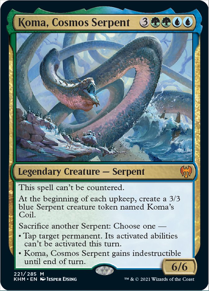 Koma, Cosmos Serpent [Kaldheim] | Fandemonia Ltd