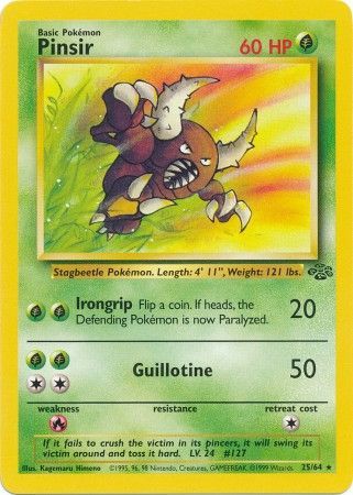 Pinsir (25/64) [Jungle Unlimited] | Fandemonia Ltd