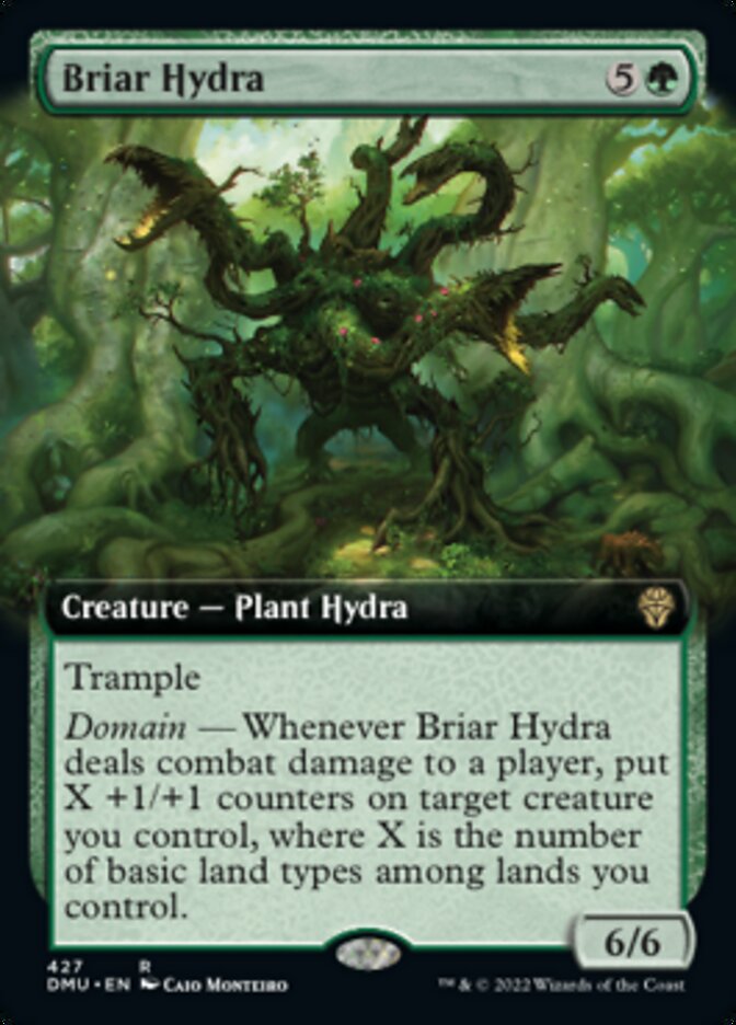 Briar Hydra (Extended Art) [Dominaria United] | Fandemonia Ltd