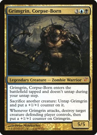 Grimgrin, Corpse-Born [Innistrad] | Fandemonia Ltd