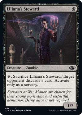 Liliana's Steward [Jumpstart 2022] | Fandemonia Ltd