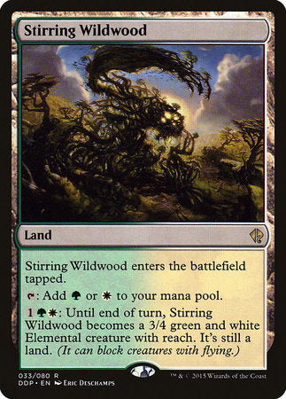 Stirring Wildwood [Duel Decks: Zendikar vs. Eldrazi] | Fandemonia Ltd