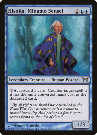 Hisoka, Minamo Sensei [Champions of Kamigawa] | Fandemonia Ltd
