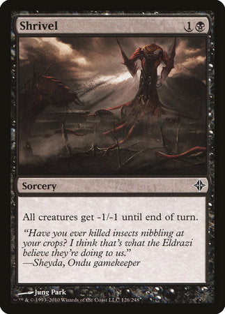 Shrivel [Rise of the Eldrazi] | Fandemonia Ltd