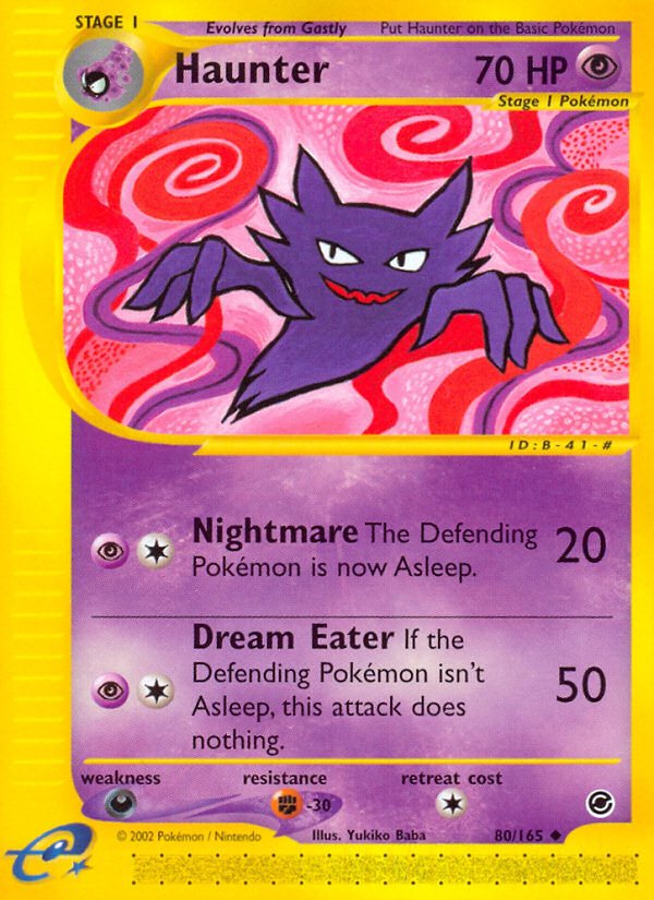 Haunter (80/165) [Expedition: Base Set] | Fandemonia Ltd