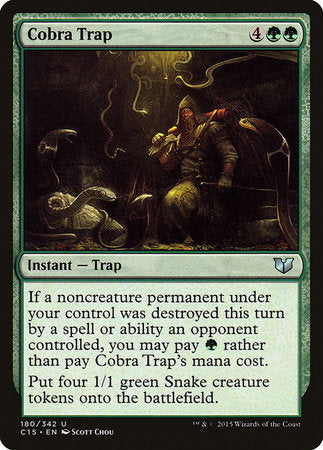 Cobra Trap [Commander 2015] | Fandemonia Ltd