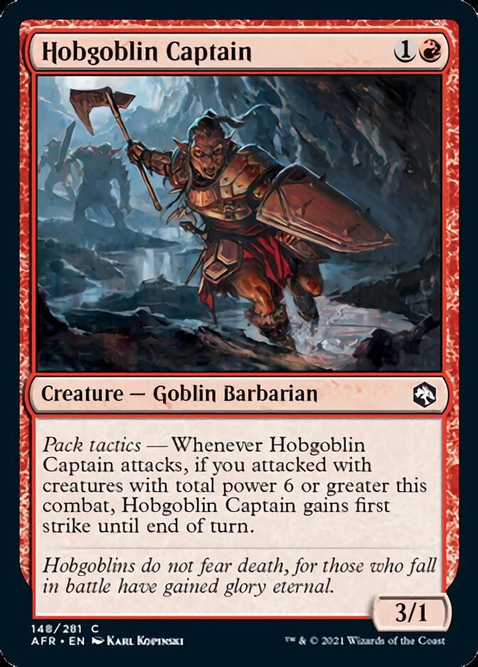 Hobgoblin Captain [Dungeons & Dragons: Adventures in the Forgotten Realms] | Fandemonia Ltd