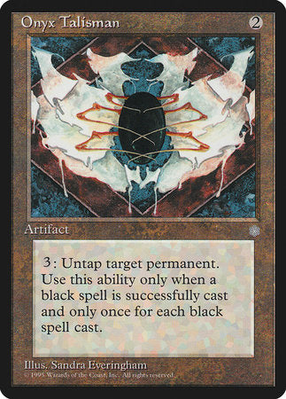Onyx Talisman [Ice Age] | Fandemonia Ltd