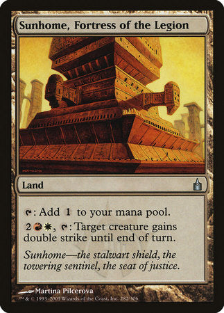 Sunhome, Fortress of the Legion [Ravnica: City of Guilds] | Fandemonia Ltd
