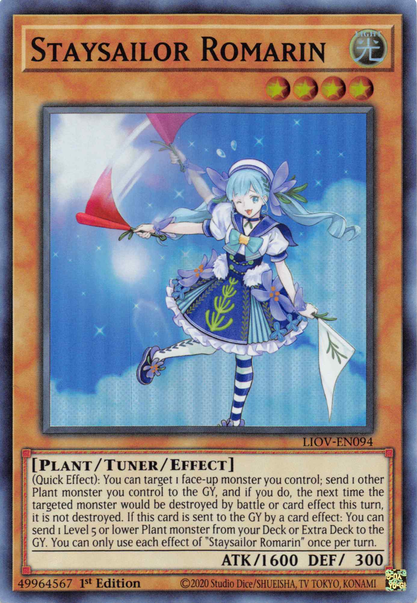 Staysailor Romarin [LIOV-EN094] Super Rare | Fandemonia Ltd