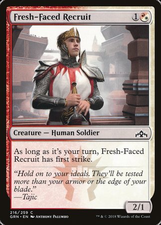 Fresh-Faced Recruit [Guilds of Ravnica] | Fandemonia Ltd