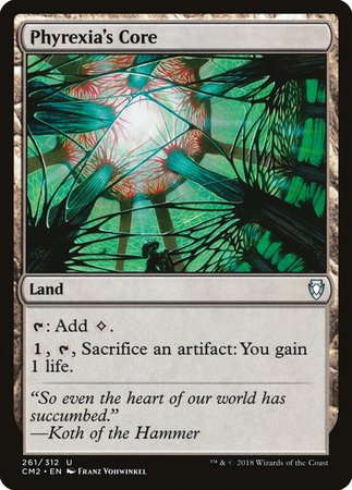 Phyrexia's Core [Commander Anthology Volume II] | Fandemonia Ltd