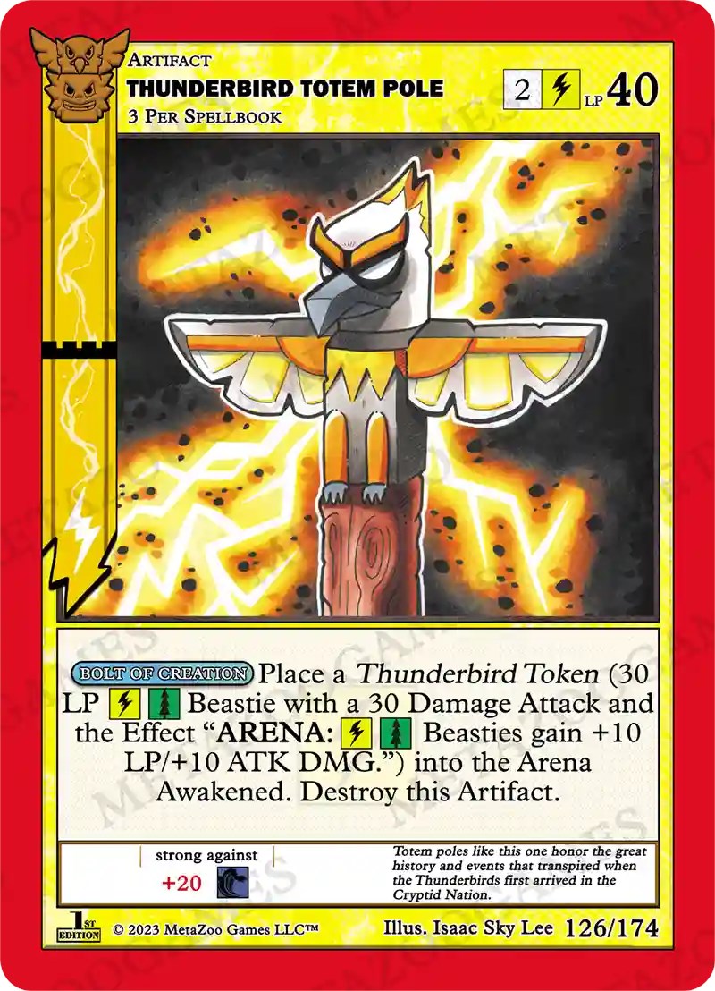 Thunderbird Totem Pole [Native: First Edition] | Fandemonia Ltd