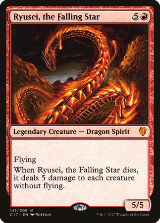 Ryusei, the Falling Star [Commander 2017] | Fandemonia Ltd