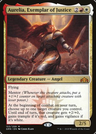 Aurelia, Exemplar of Justice [Guilds of Ravnica] | Fandemonia Ltd