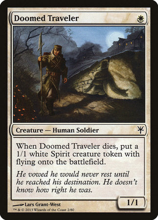 Doomed Traveler [Duel Decks: Sorin vs. Tibalt] | Fandemonia Ltd