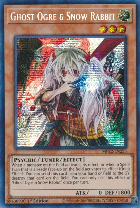 Ghost Ogre & Snow Rabbit [MP22-EN255] Prismatic Secret Rare | Fandemonia Ltd