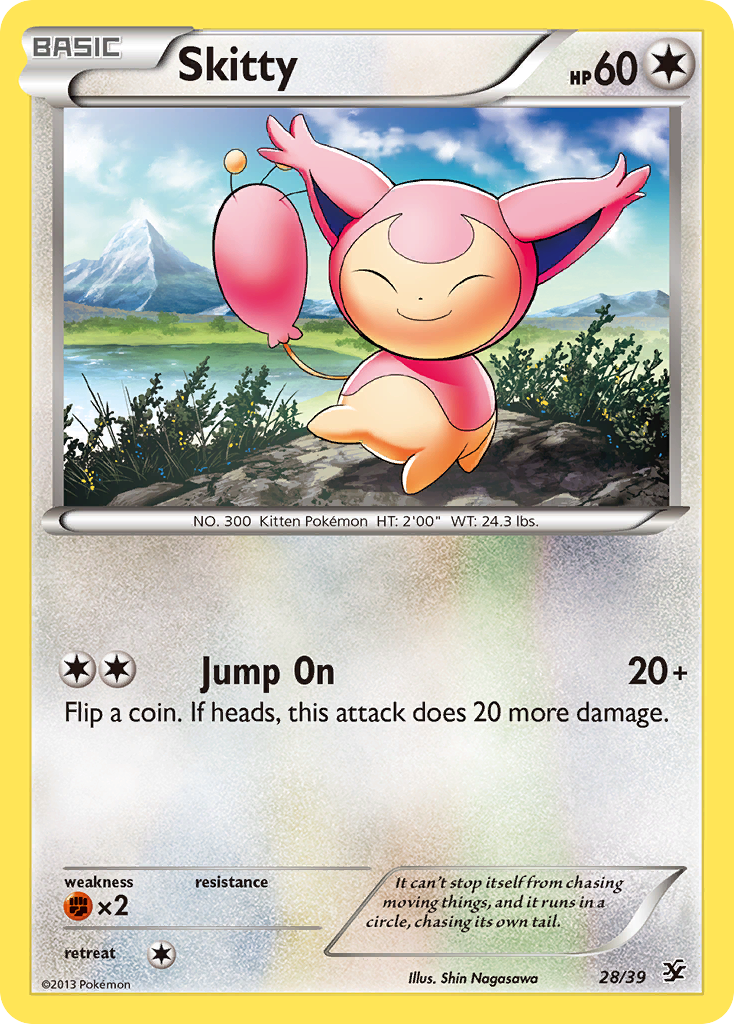 Skitty (28/39) [XY: Kalos Starter Set] | Fandemonia Ltd