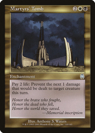 Martyrs' Tomb [Apocalypse] | Fandemonia Ltd