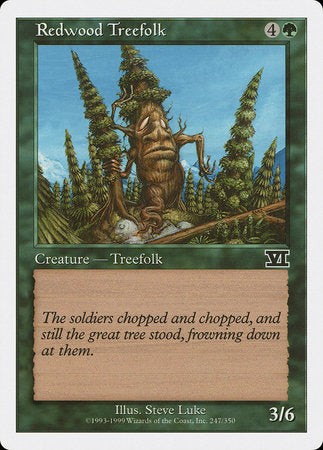 Redwood Treefolk [Classic Sixth Edition] | Fandemonia Ltd