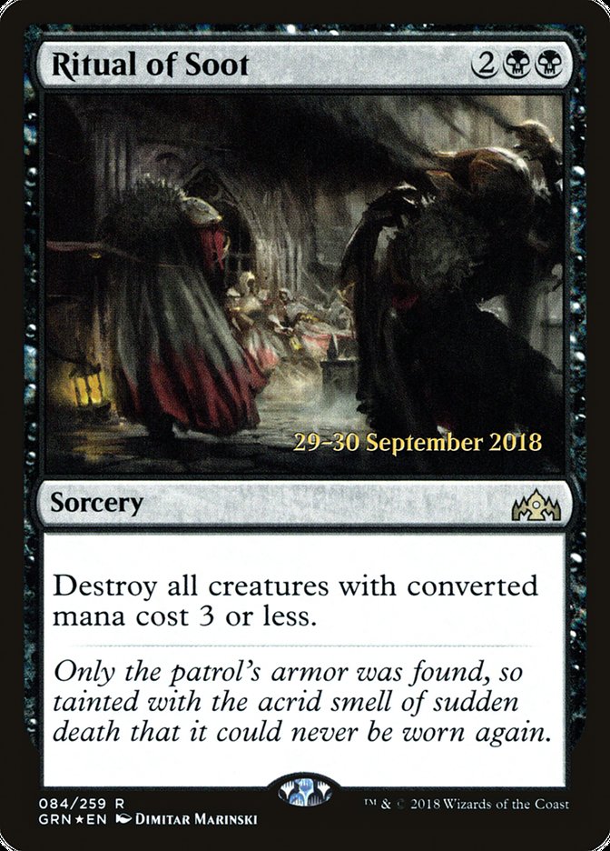 Ritual of Soot  [Guilds of Ravnica Prerelease Promos] | Fandemonia Ltd