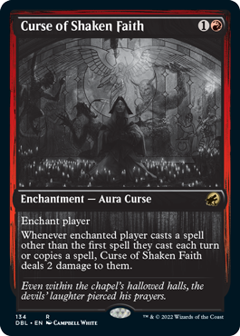 Curse of Shaken Faith [Innistrad: Double Feature] | Fandemonia Ltd