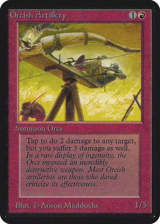 Orcish Artillery [Limited Edition Alpha] | Fandemonia Ltd
