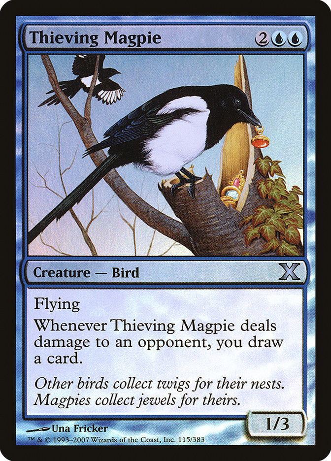 Thieving Magpie (Premium Foil) [Tenth Edition] | Fandemonia Ltd