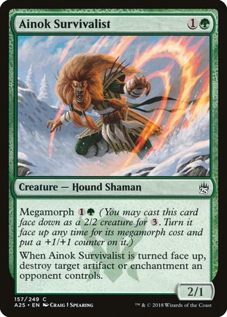 Ainok Survivalist [Masters 25] | Fandemonia Ltd