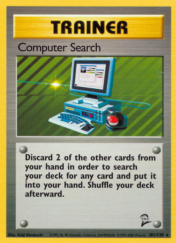 Computer Search (101/130) [Base Set 2] | Fandemonia Ltd