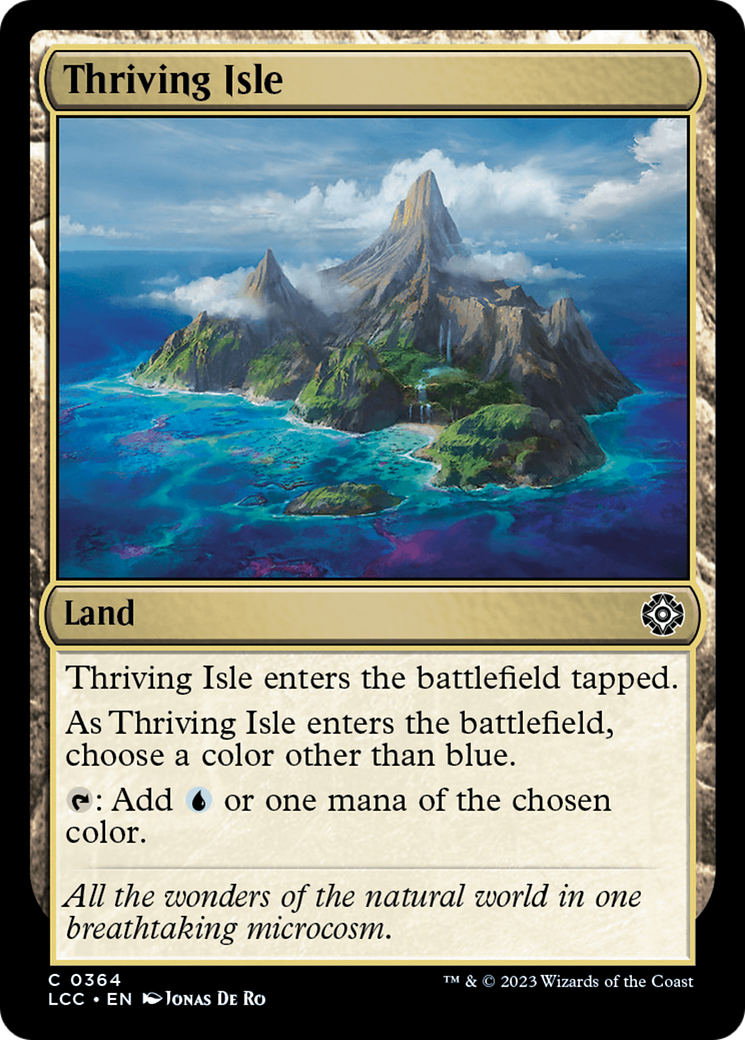 Thriving Isle [The Lost Caverns of Ixalan Commander] | Fandemonia Ltd